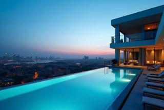 Outdoor Rooftop Pool